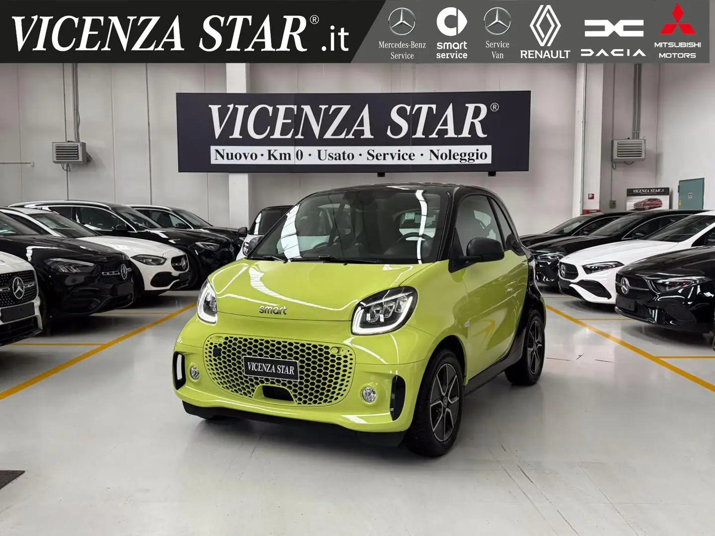 smart forTwo EQ FORTWO 41KW Žlutá - 1