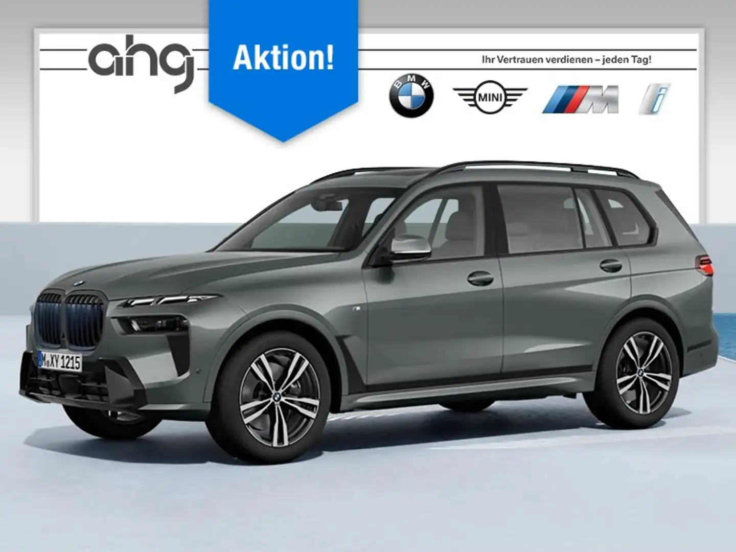 BMW X7 xDrive40i FACELIFT / M-Sport Liv.Cock/ 21Zoll/ AHK Grey - 1