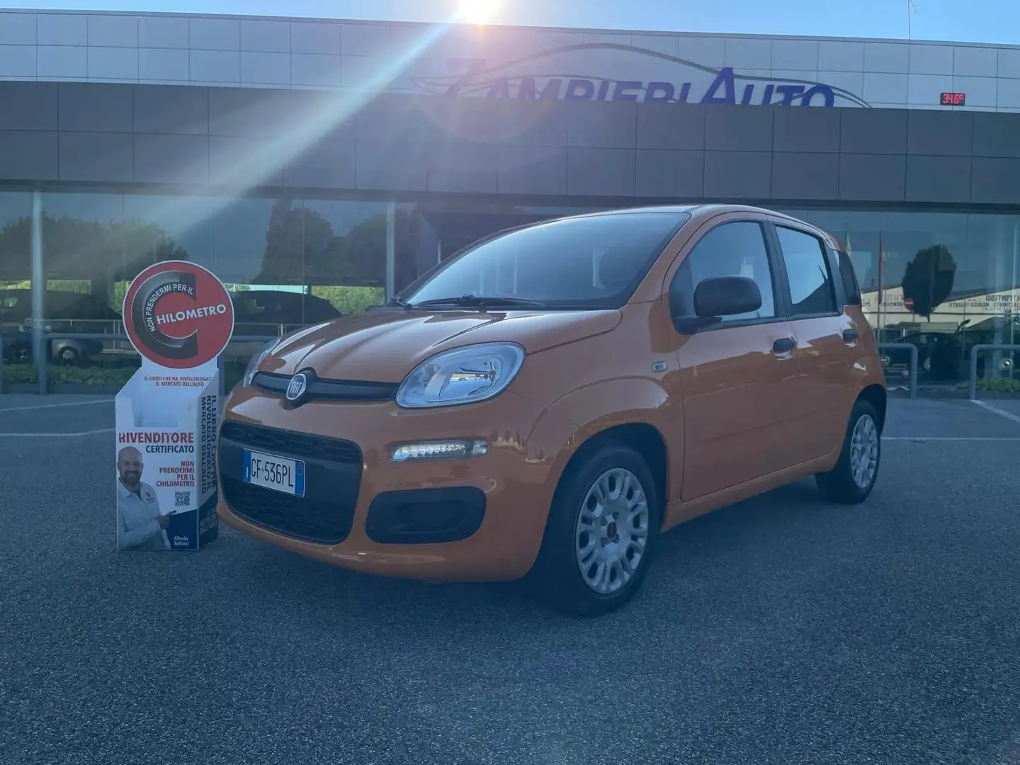 Fiat Panda Panda III 1.0cc 70cv hybrid Easy "PREZZO REALE!!!" Arancione - 1