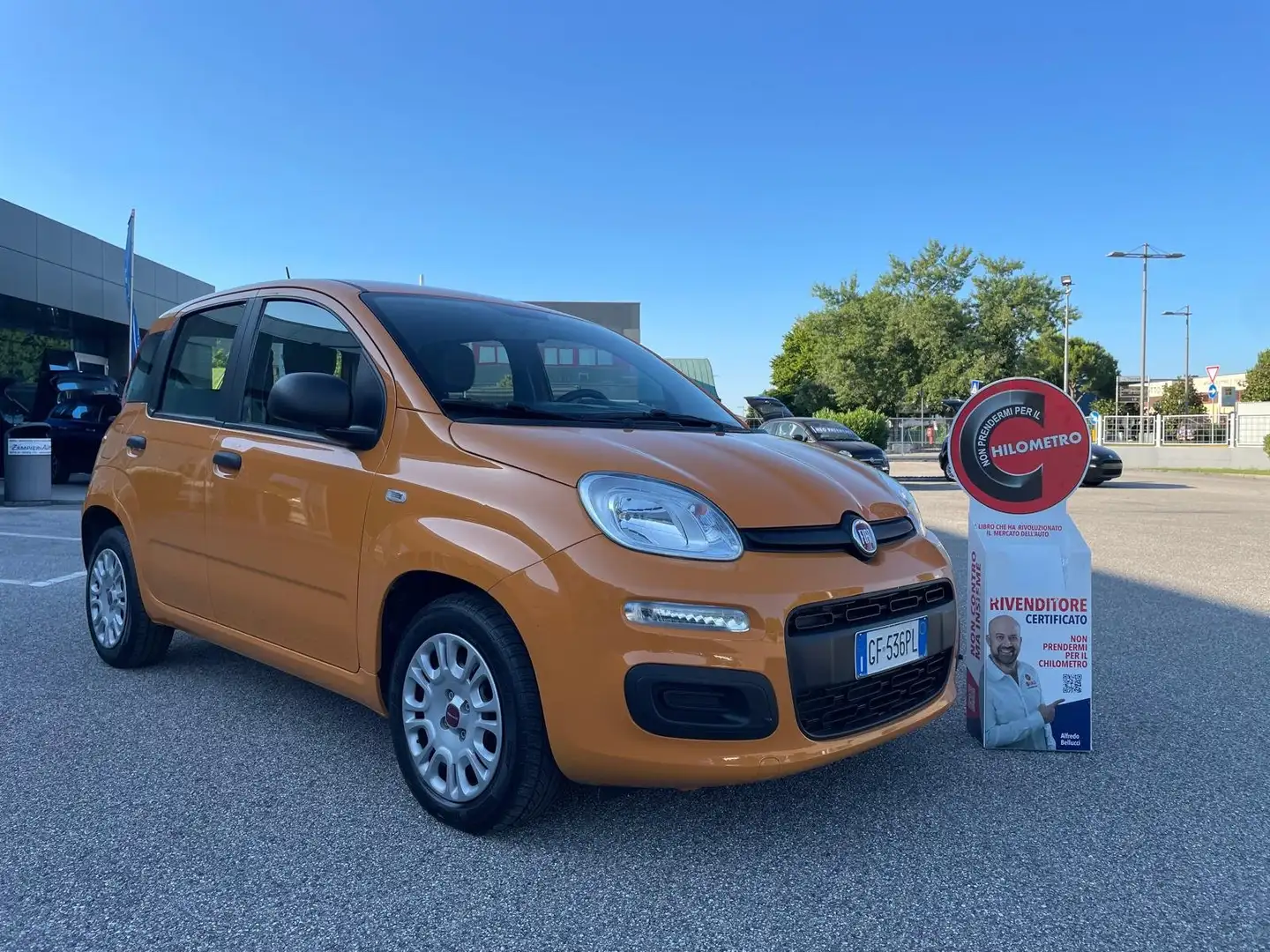 Fiat Panda Panda III 1.0cc 70cv hybrid Easy "PREZZO REALE!!!" Arancione - 2