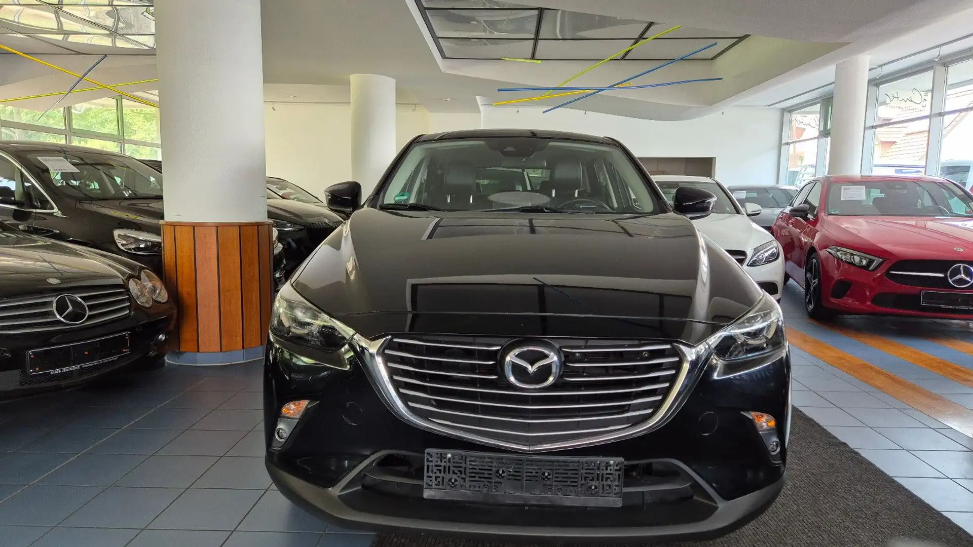 Mazda CX-3 Sports-Line AWD/Navi/LED/HUD/RFK/Spur/Temp Noir - 2