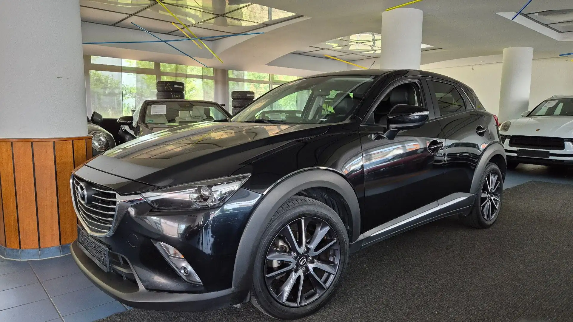Mazda CX-3 Sports-Line AWD/Navi/LED/HUD/RFK/Spur/Temp Noir - 1