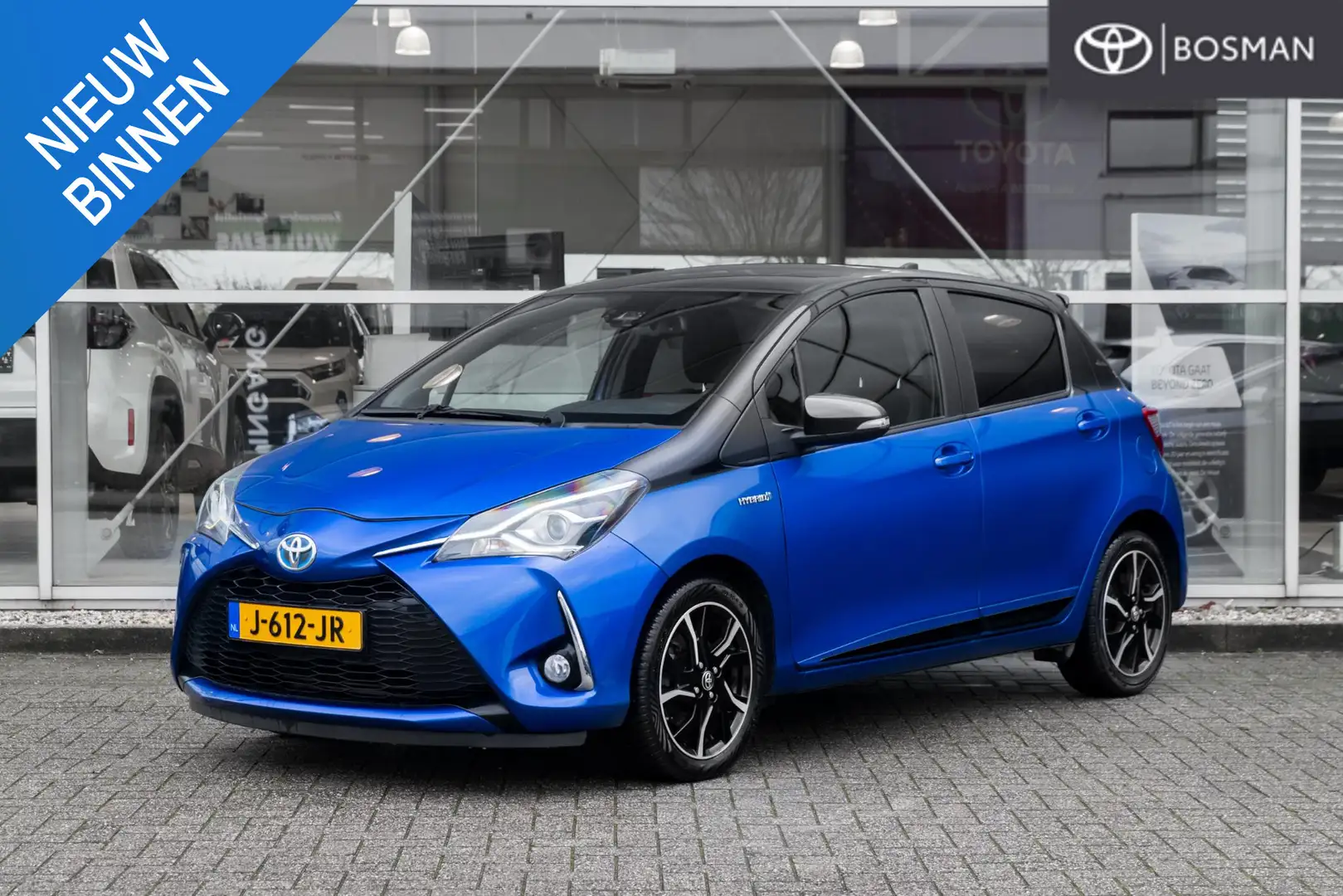Toyota Yaris 1.5 Hybrid Executive Blauw - 1