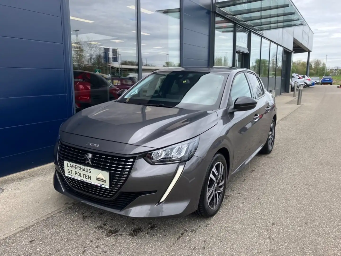 Peugeot 208 Allure PT 100 Grijs - 1