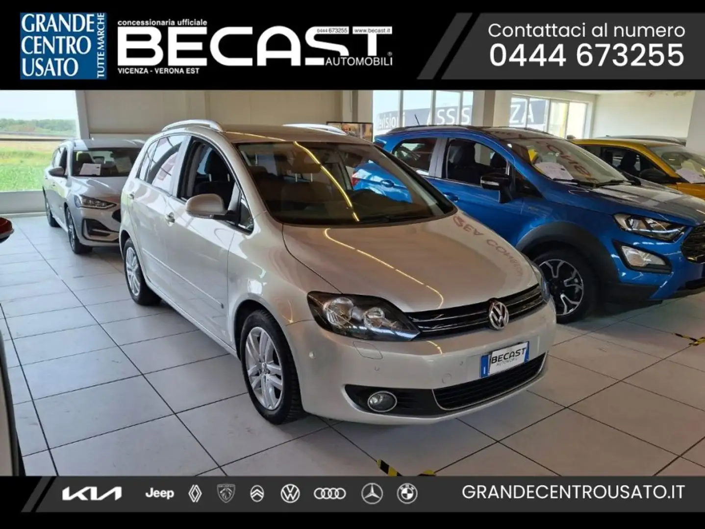 Volkswagen Golf Plus 1.6 TDI DPF Highline UNICO PROPRIETARIO Argento - 1