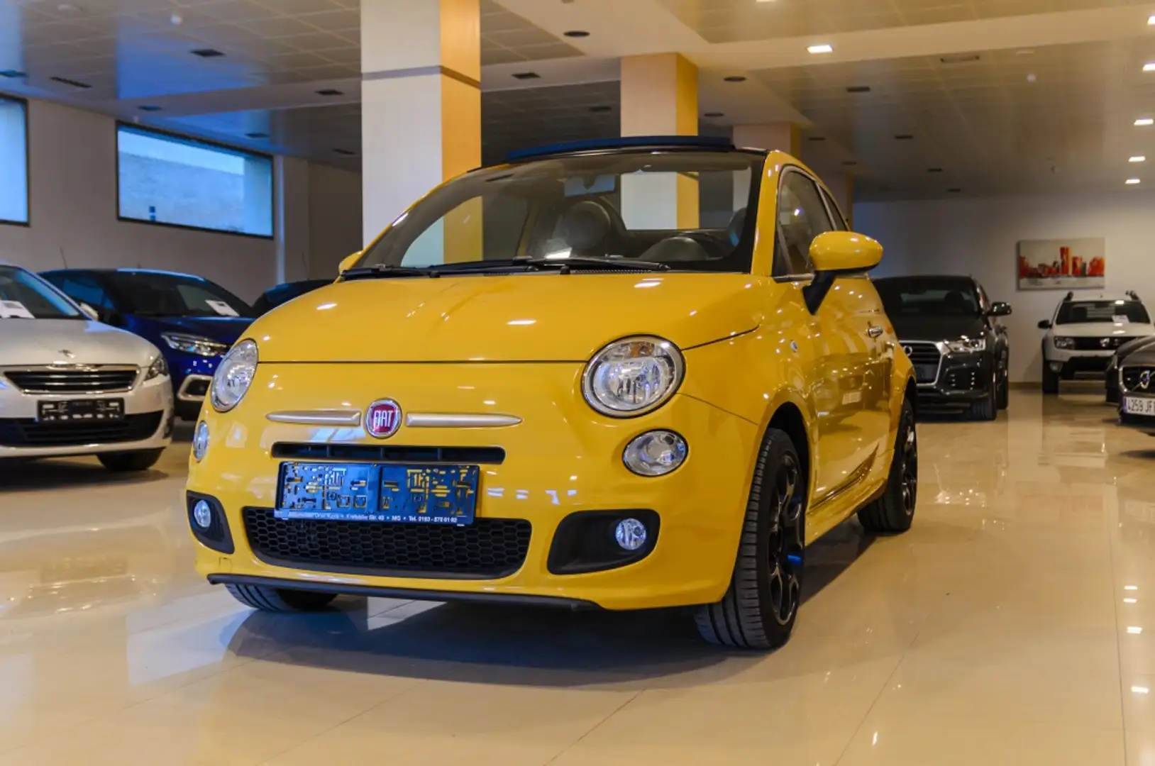 Fiat 500C 0.9 T TwinAir S 105 Жовтий - 1