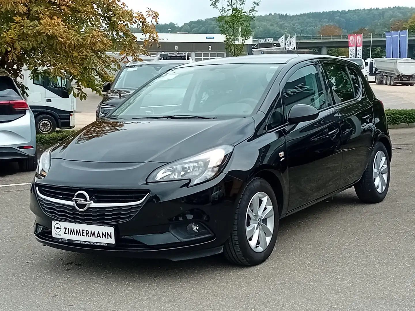 Opel Corsa E Active SHZ PDC Schwarz - 2