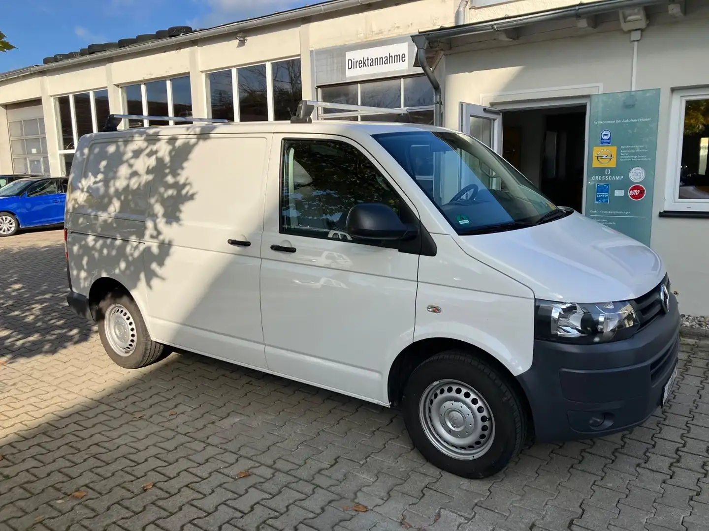 Volkswagen T5 Transporter Kasten-Kombi Kasten Weiß - 1