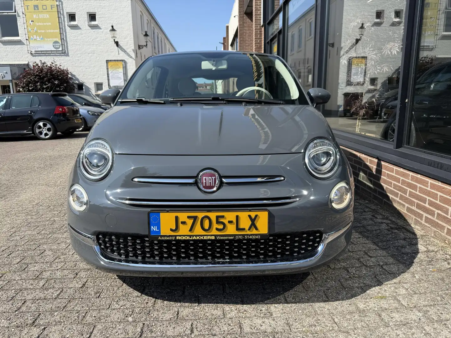 Fiat 500 1.0 Hybrid Lounge Grijs - 2