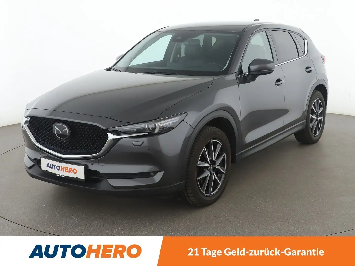 Mazda CX-5 2.2 Turbodiesel Sports-Line AWD Aut.*NAVI*LED*CAM* Grijs - 1