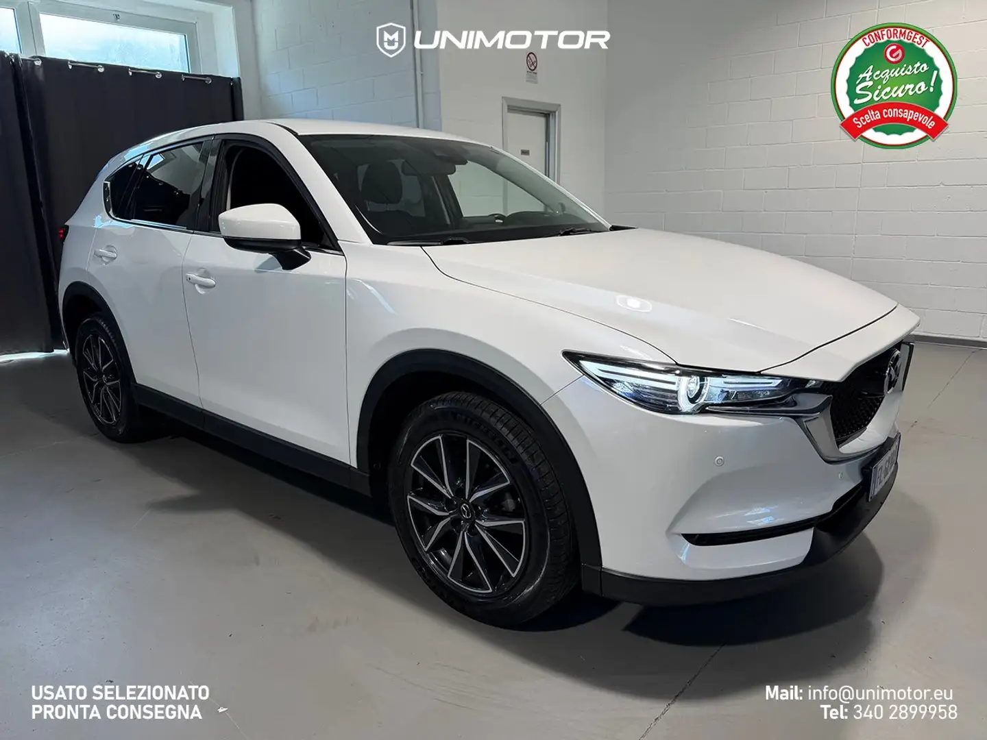 Mazda CX-5 Exceed 2.2 Skyactiv-D 2WD 150cv Manuale Blanc - 1