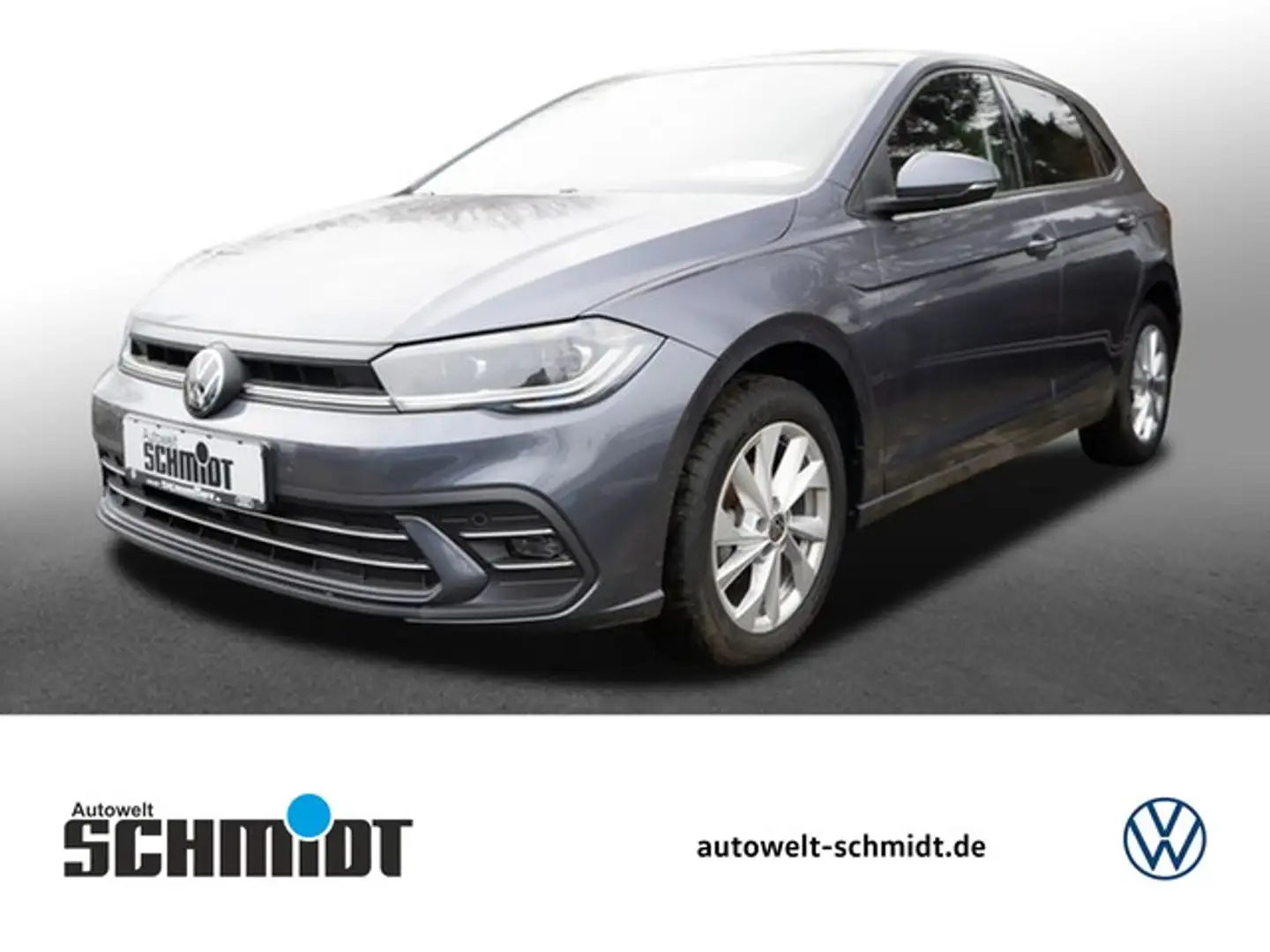 Volkswagen Polo 1.0 TSI Style ACC LED NAVI Gris - 1