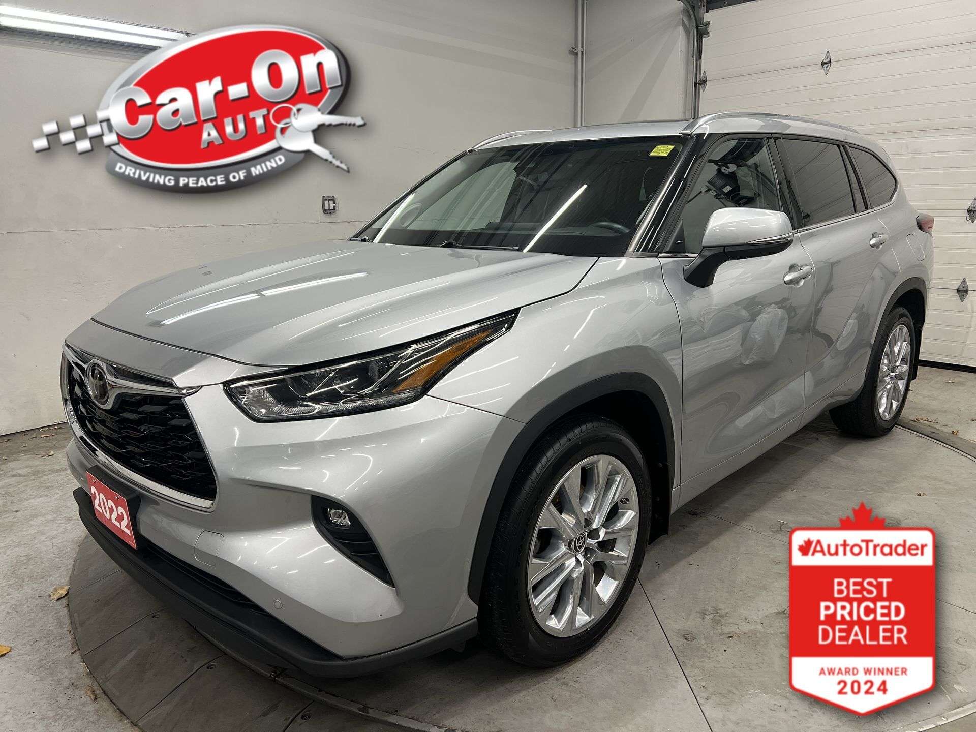 Silver 2022 Toyota Highlander SUV / Crossover All-Wheel Drive Automatic