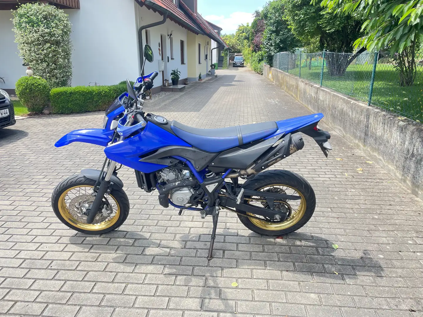 Yamaha WR 125 amaha WR 125X –Top Zustand–17.883 km–BJ 2008 Blau - 2