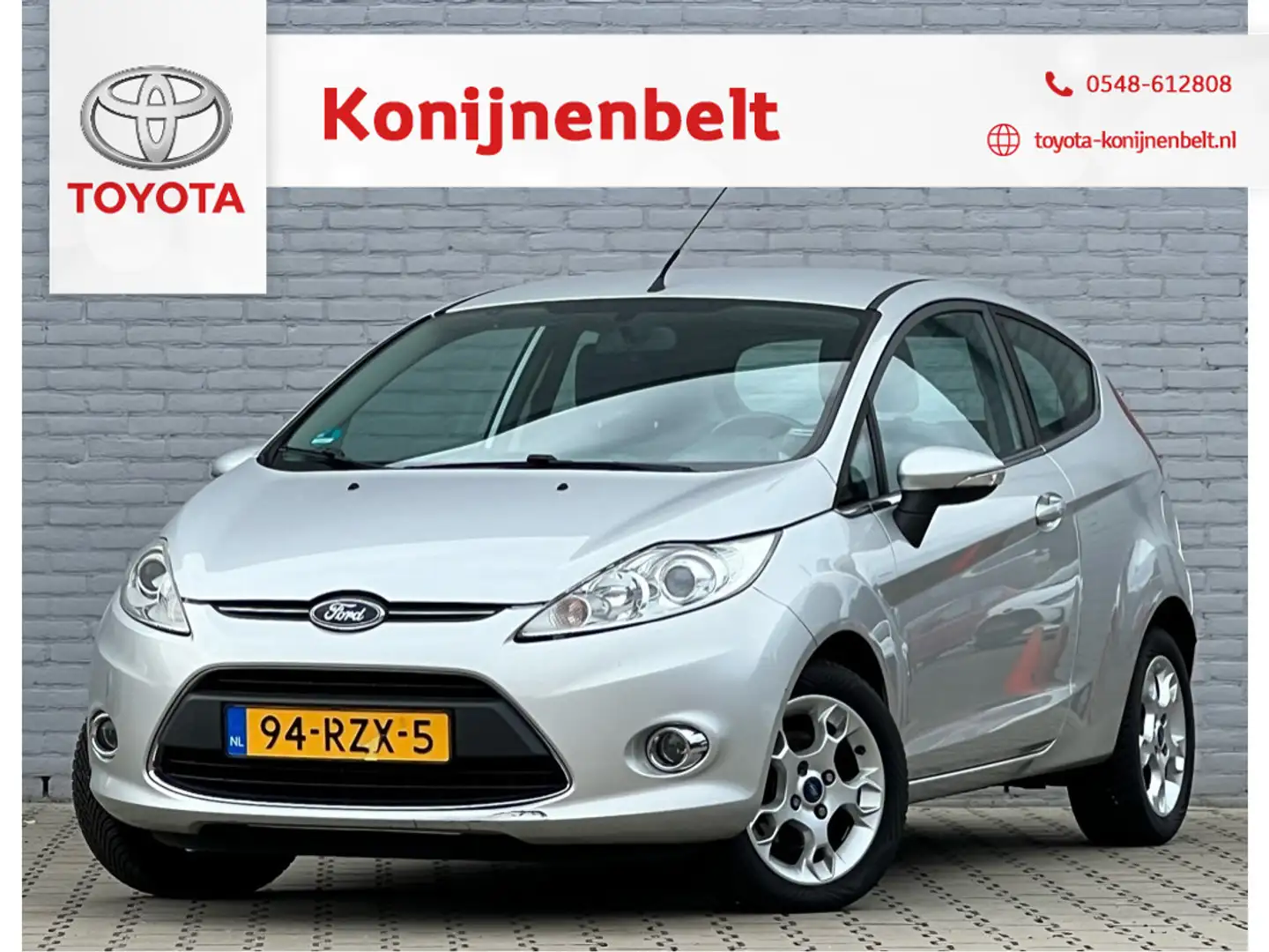 Ford Fiesta 1.25 60pk Titanium 3-deurs Grigio - 1