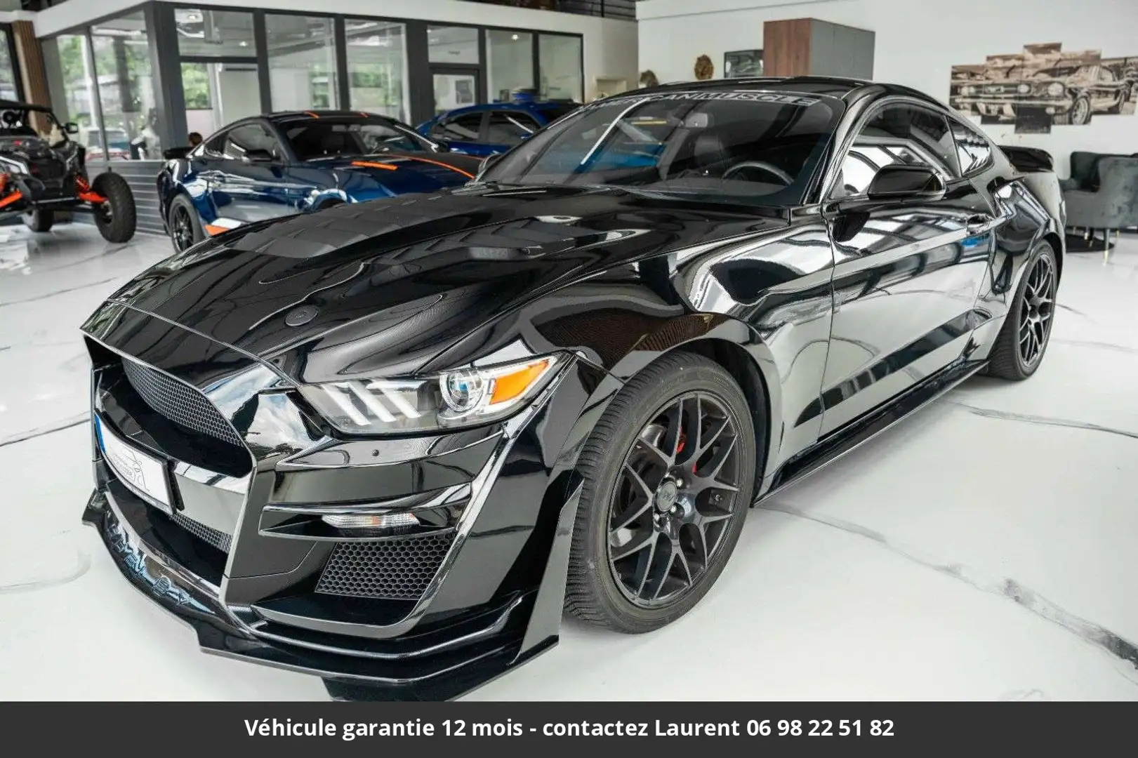 Ford Mustang Pack Shelby Tout compris hors homologation 4500e Noir - 1