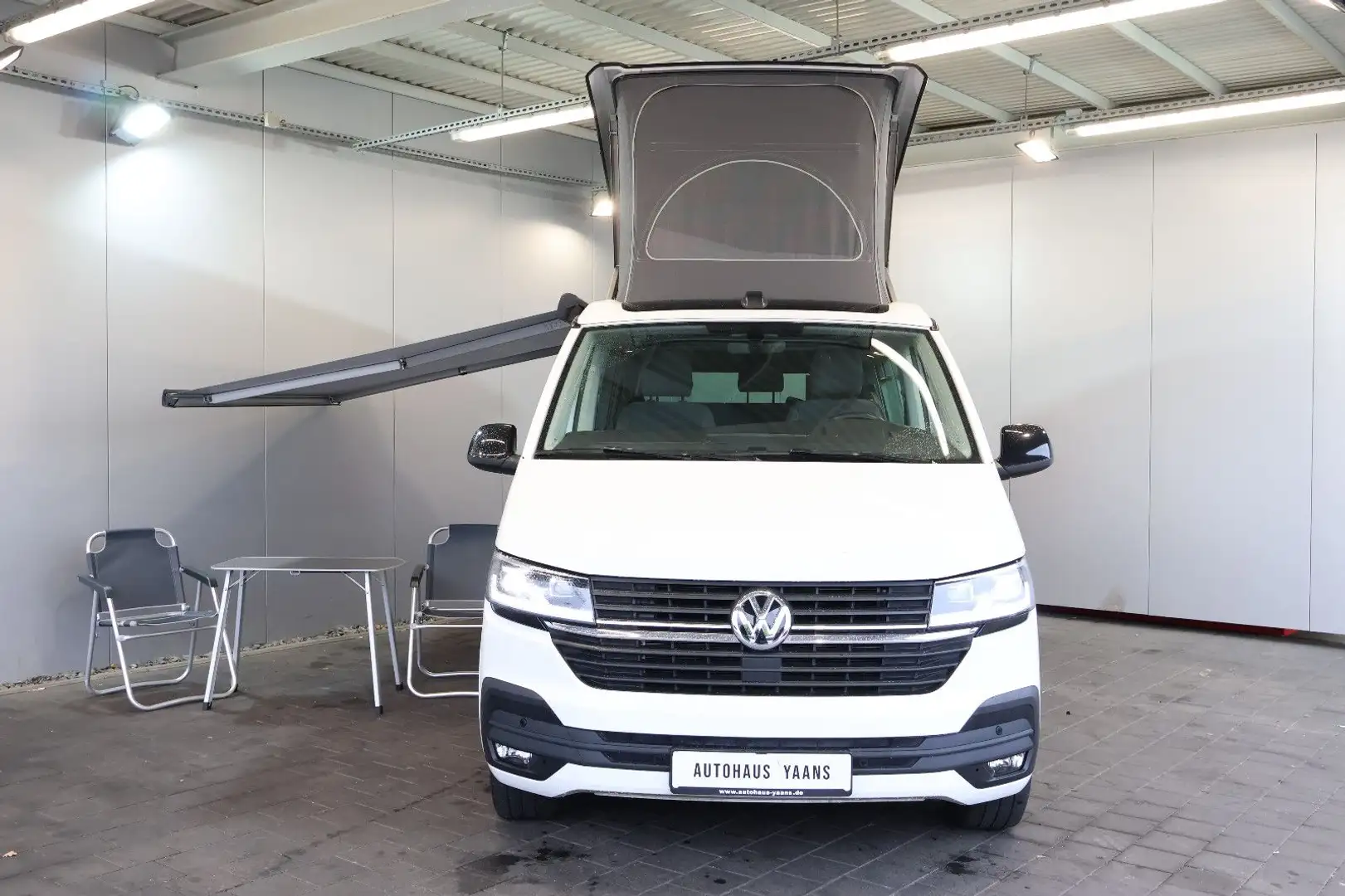 Volkswagen T6 California Ocean ACC+KAM+LED+AUFSTELLDACH Weiß - 2
