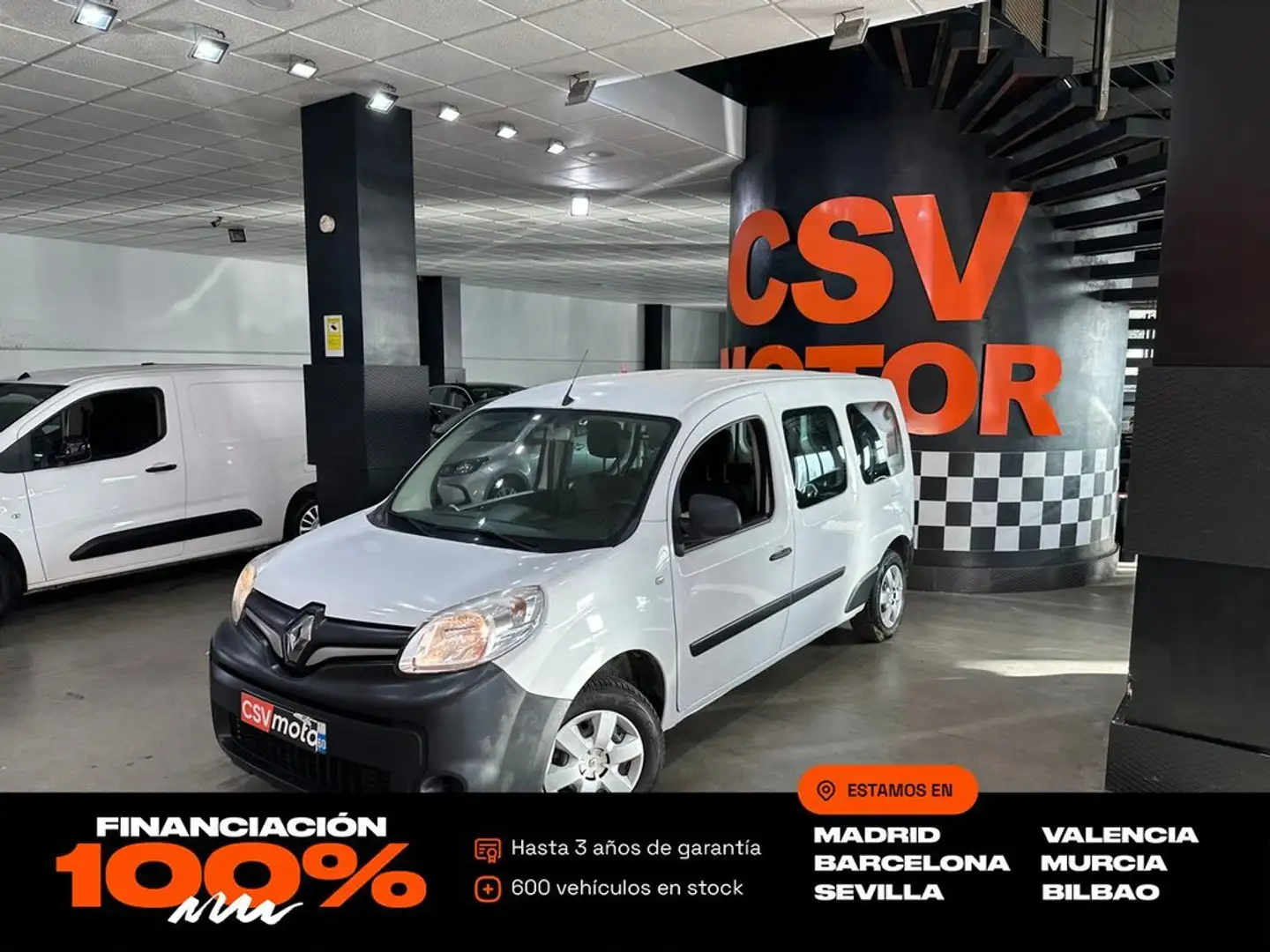 Renault Kangoo 1.5DCI 95CV MAXI 5PLAZAS Blanco - 1
