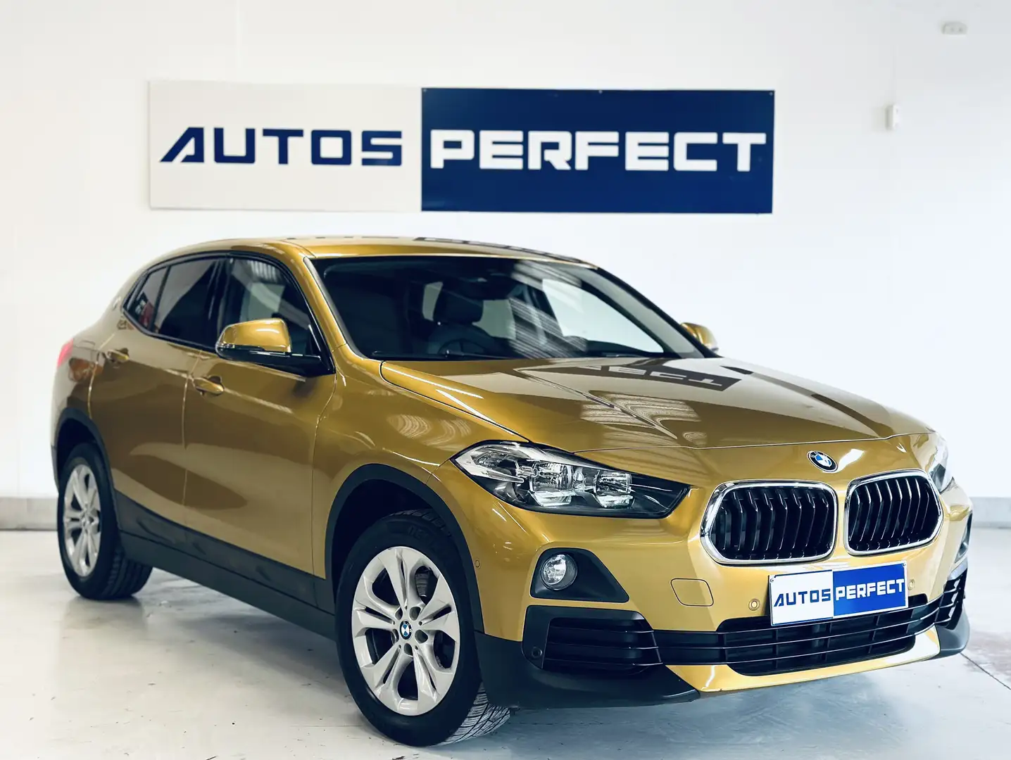 BMW X2 1.5i sDrive18i PDC CUIR CLIM BIZONE BLUETOOTH SOS Galben - 2