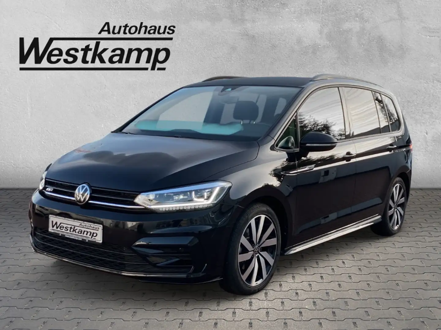 Volkswagen Touran Highline R-Line Black-Style 1,5 TSI DSG Anh.Kpl. 7 Nero - 1