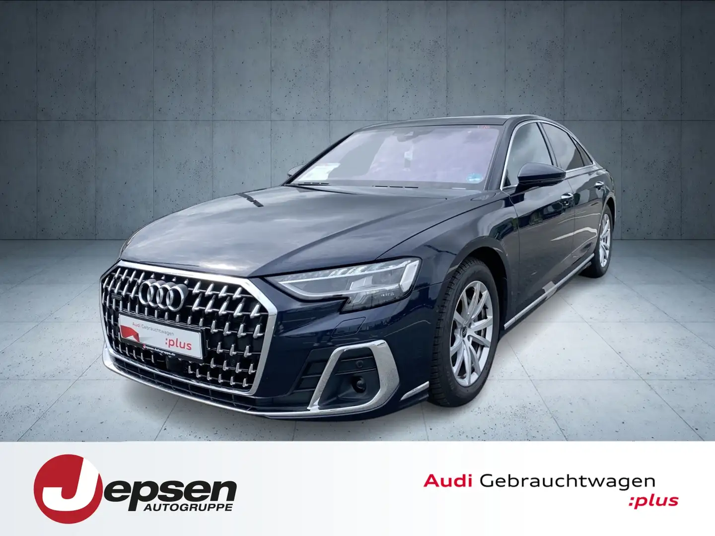 Audi A8 50 TDI qu. PANO Stdhzg HUD Matrix 360 ACC Albastru - 1