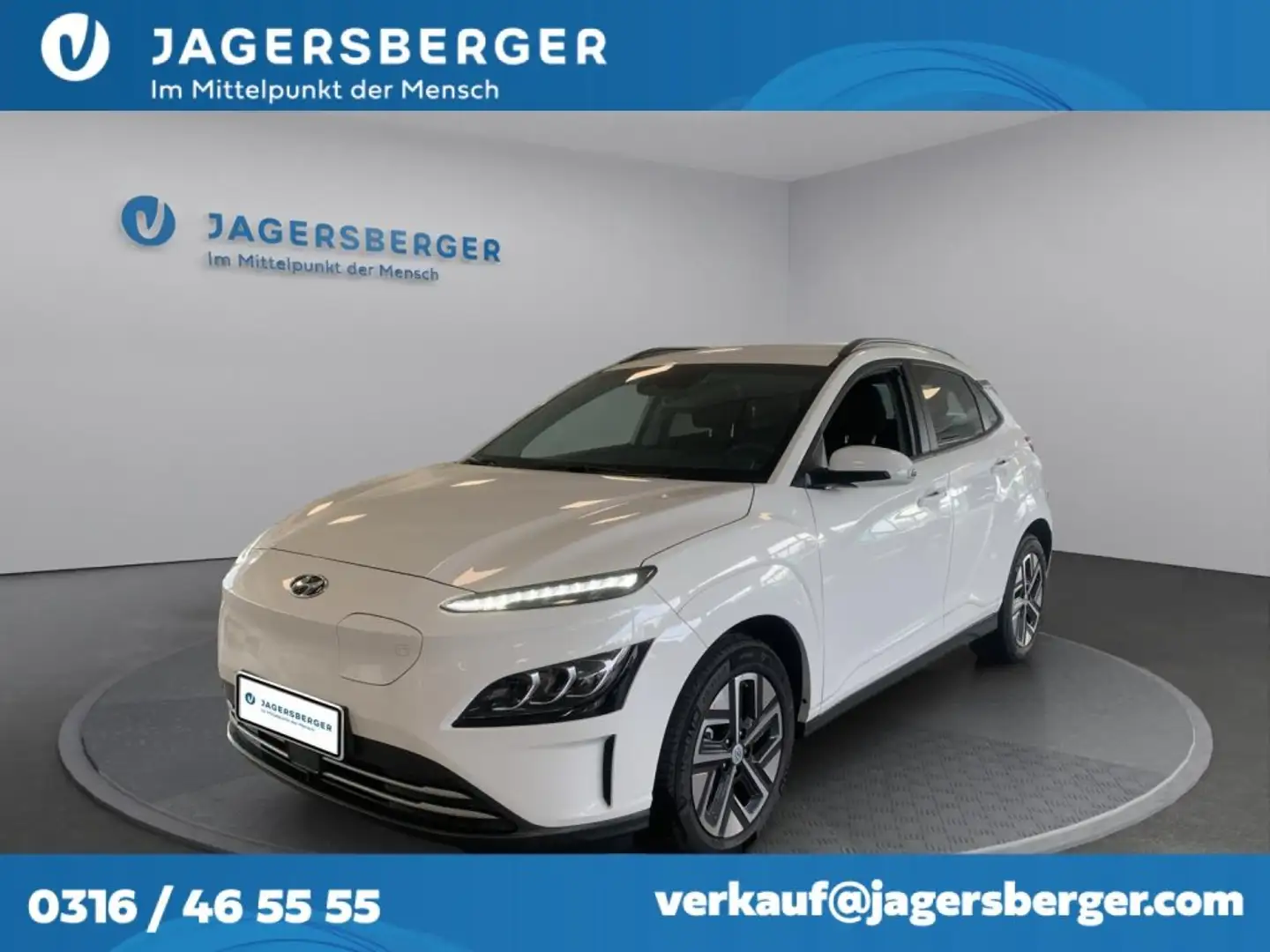 Hyundai KONA Elektro 39kWh Edition 30 Plus Weiß - 1