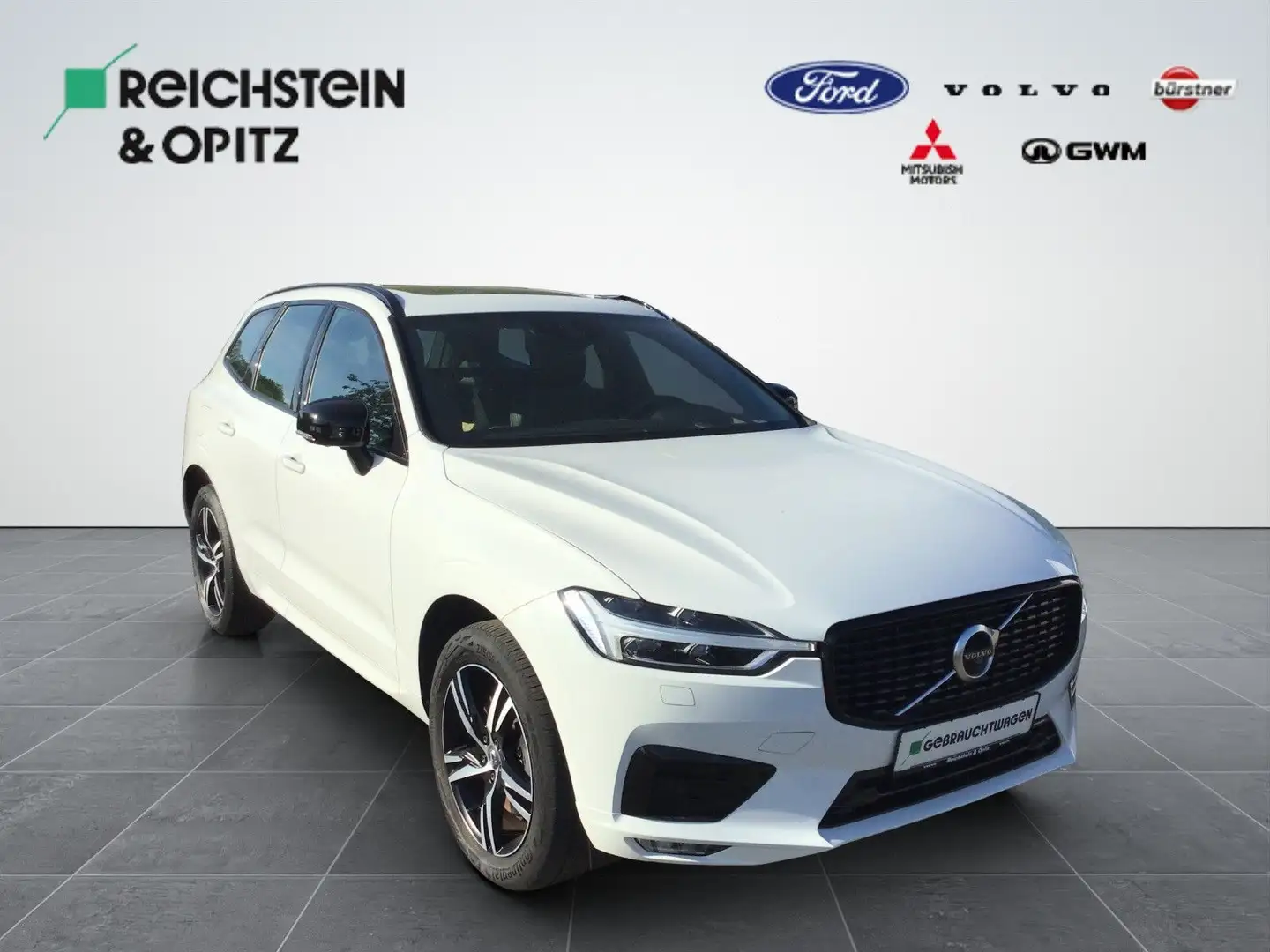 Volvo XC60 B5 AWD R Design Geartronic/Keyless/HeadUp Weiß - 1