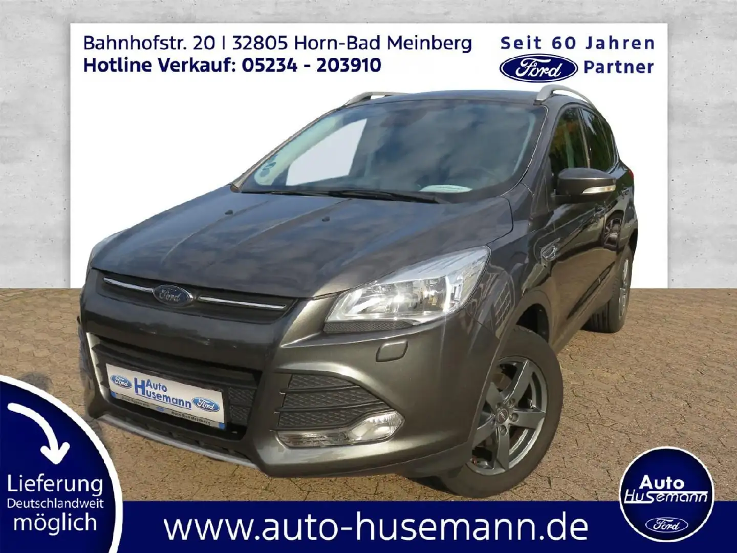 Ford Kuga Sync Ed.,Wi-Pkt,2Z-Klima,SRA,Tempomat,LMF Gris - 1