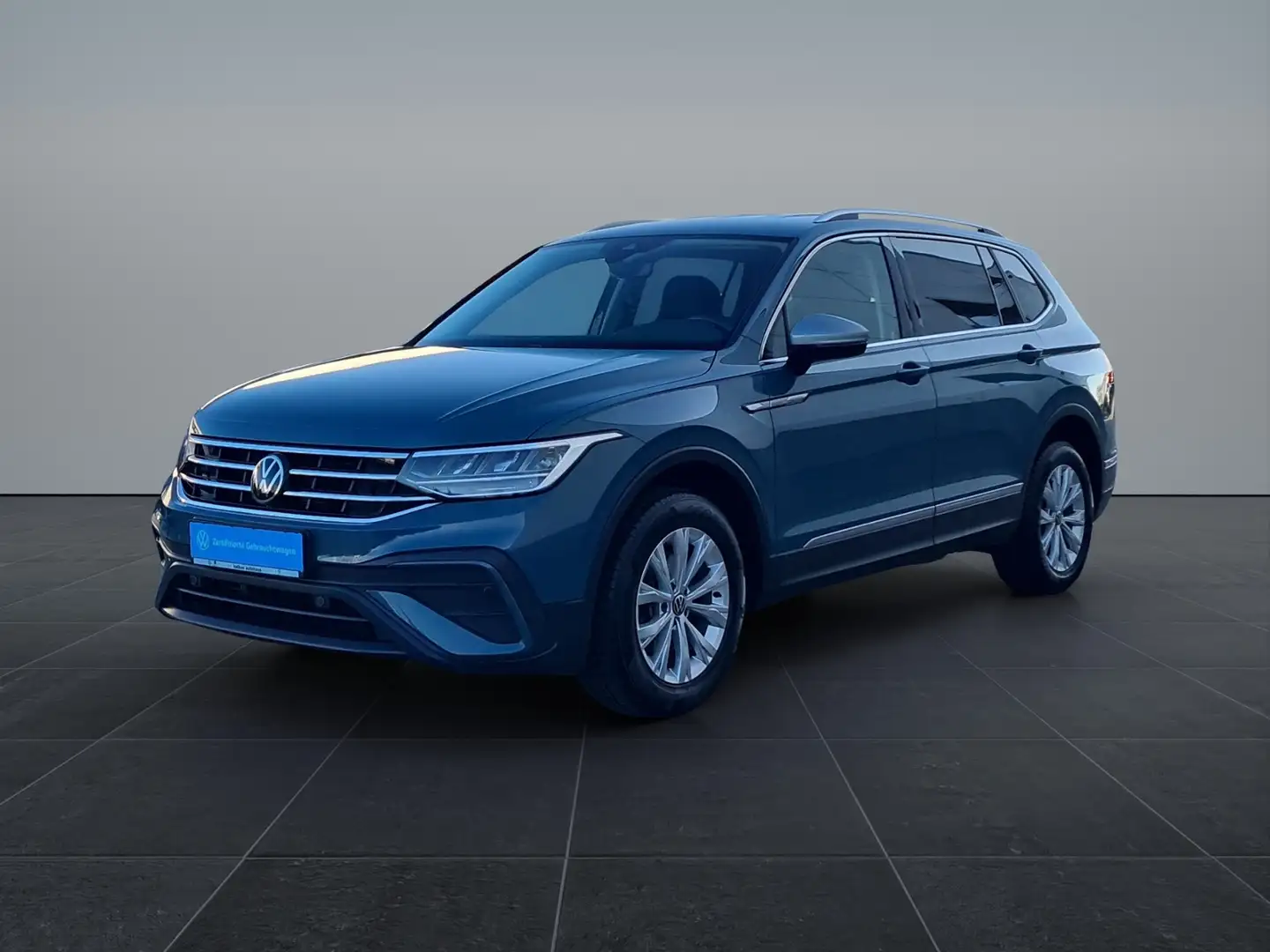 Volkswagen Tiguan Allspace 2.0 TDI +LED+SHZ+APPCONN+18"+PDC+HECKKL Blau - 2