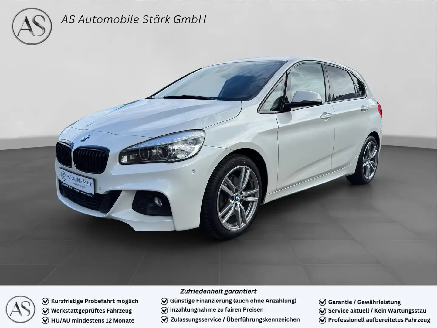 BMW 220 M Sport+M Fahrwerk+LED+Navi Weiß - 1