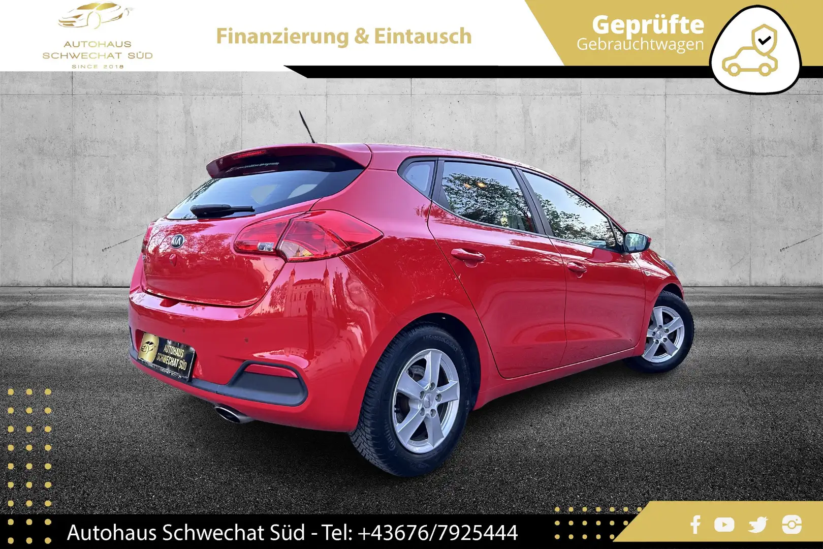 Kia Ceed / cee'd 1,4 MPI CVVT Österreich Edition - 2