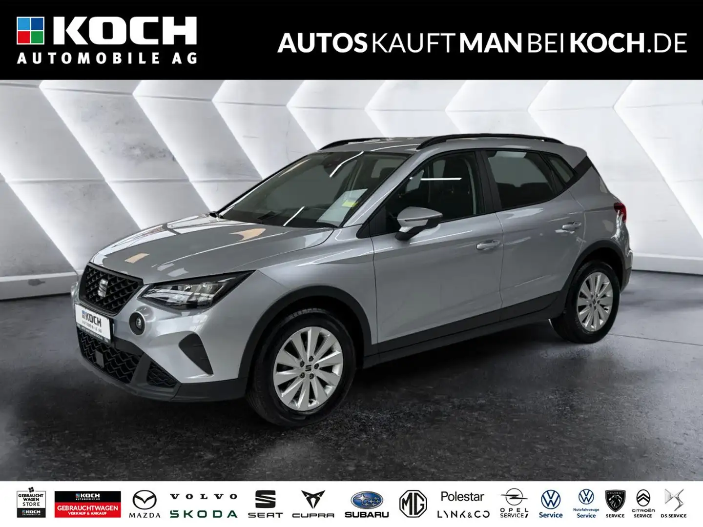 SEAT Arona 1.0 TSI Style LED APPS PDC VIRTUAL Bluetooth Plateado - 1