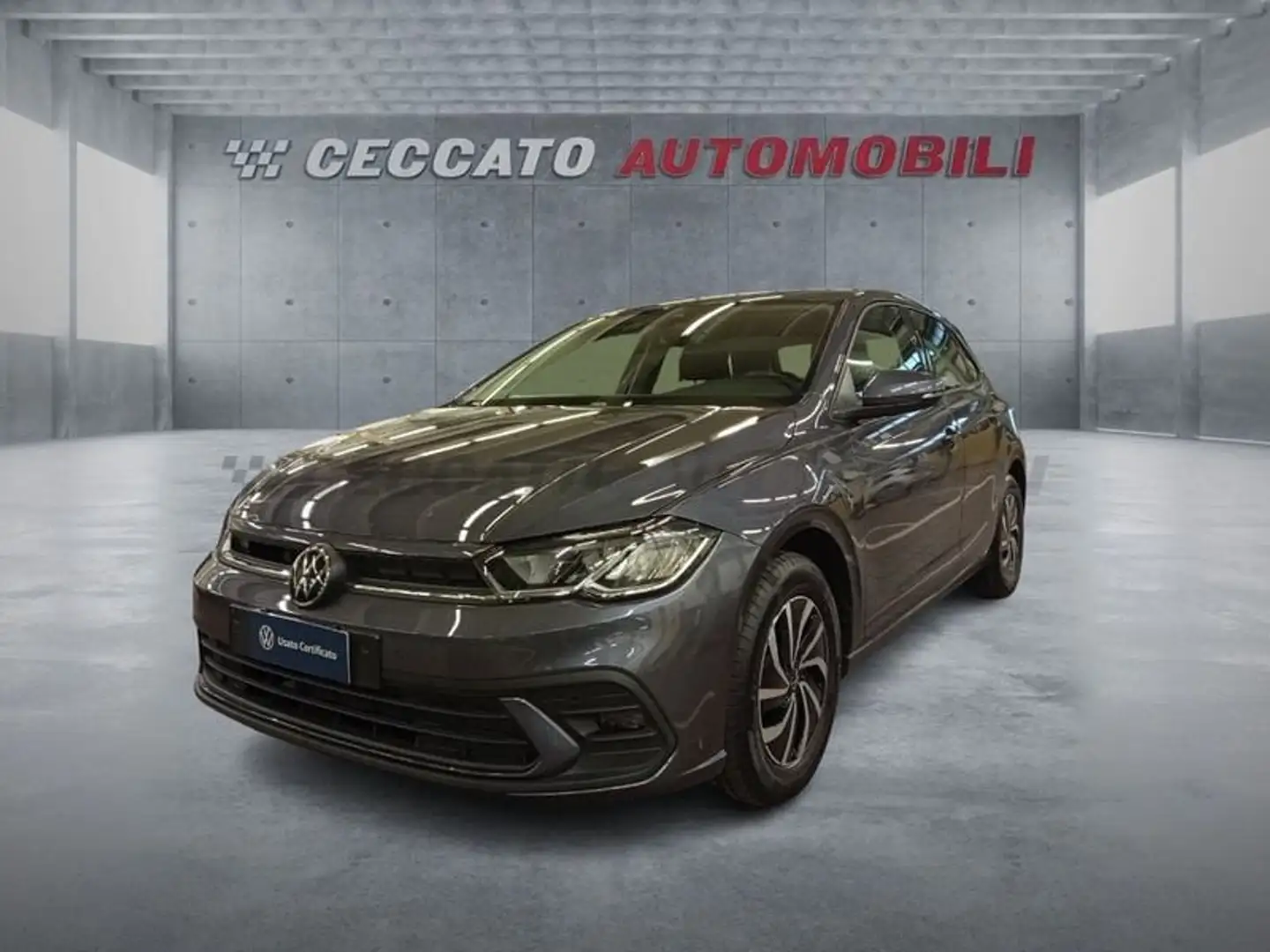 Volkswagen Polo VI 2022 1.0 tsi Life 95cv dsg Grigio - 1