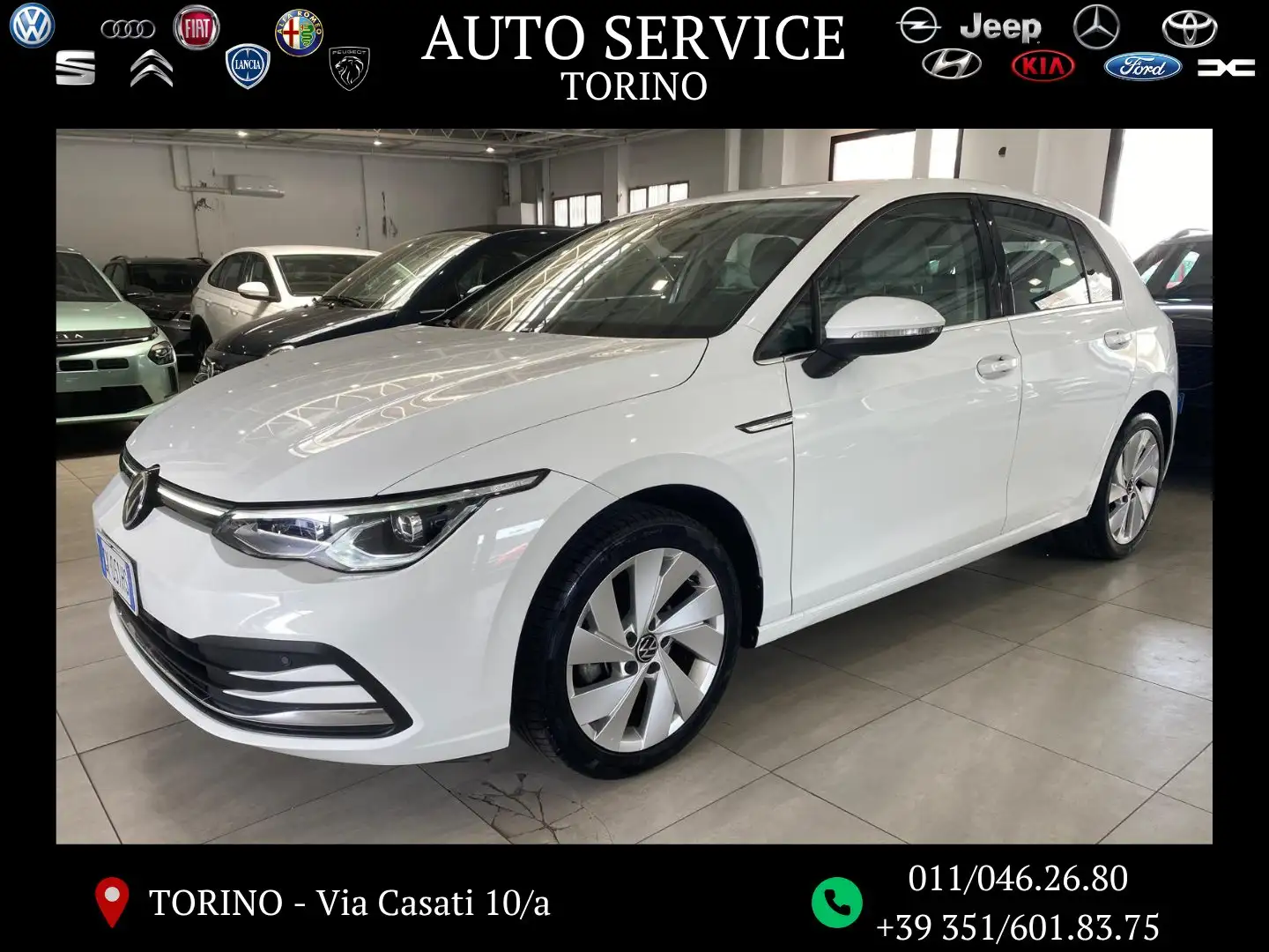 Volkswagen Golf Golf 1.5 tsi evo Style 130cv Blanco - 1