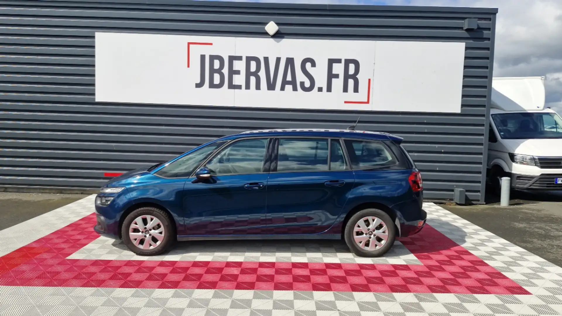 Citroen Grand C4 SpaceTourer bluehdi 130 ss bvm6 business Bleu - 2