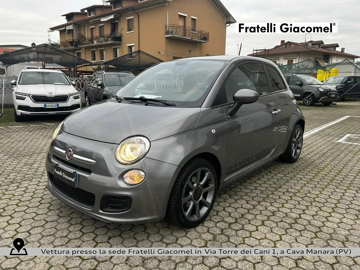 Fiat 500 1.2 s 69cv Grau - 1