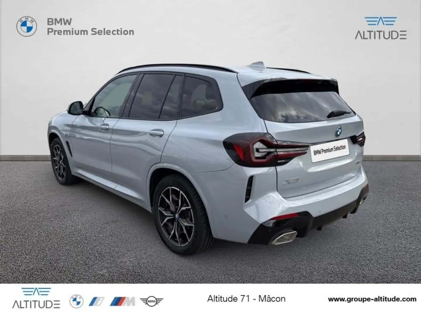 BMW X3 xDrive30e 292ch M Sport Gris - 2