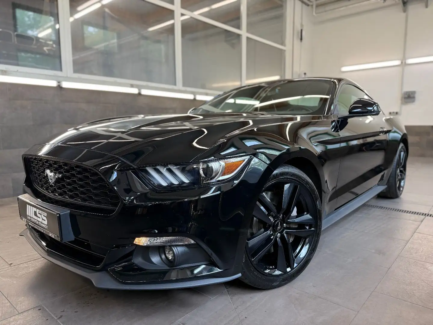 Ford Mustang Navi Leder Sitzklima+Heizung Xenon Kamer Schwarz - 1