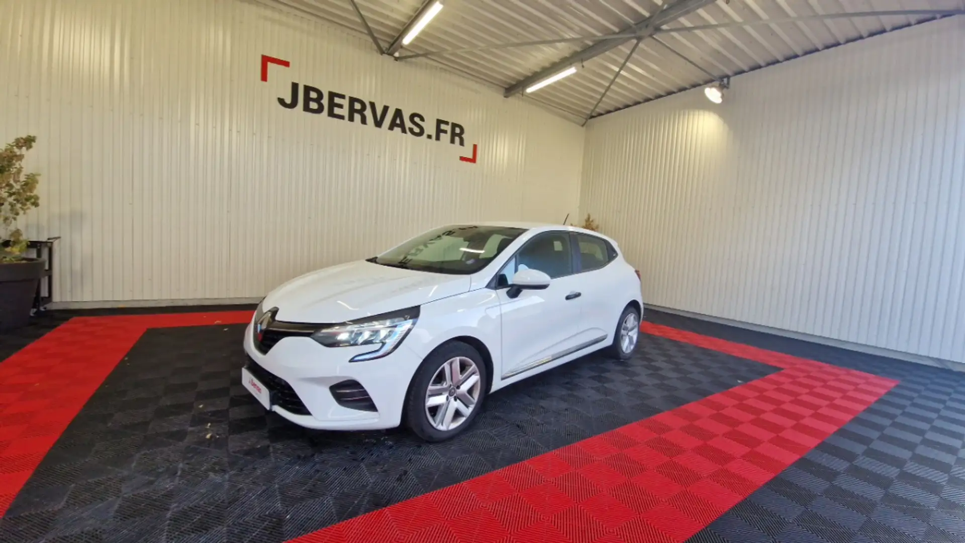 Renault Clio V TCE 90 - 21 BUSINESS Blanc - 1