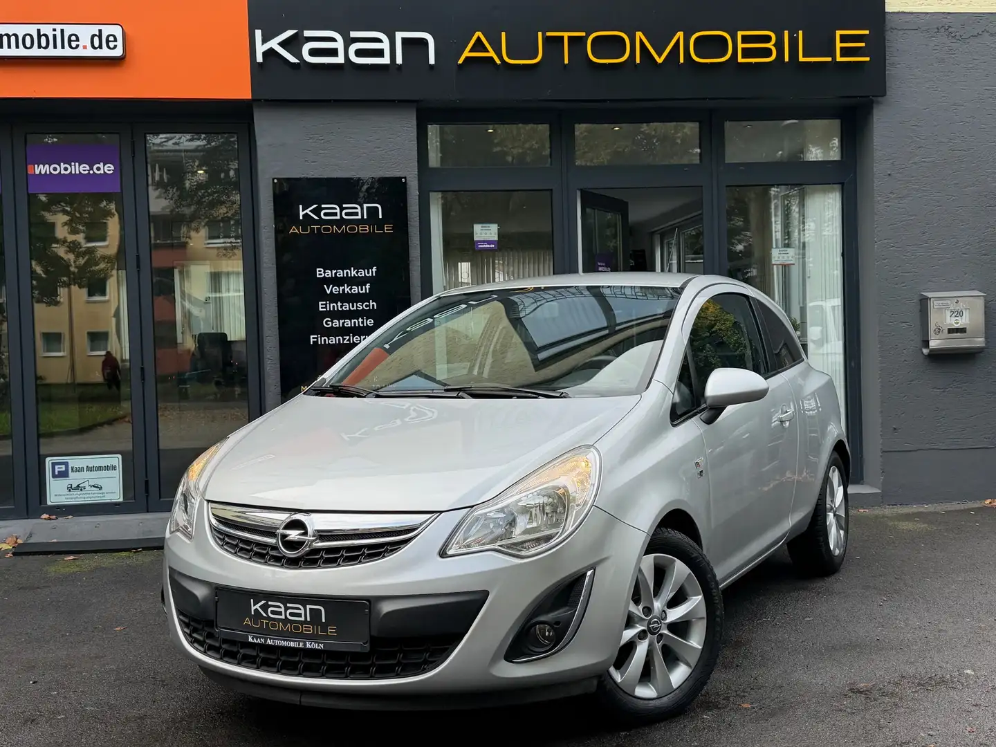 Opel Corsa 150 Jahre Opel/AUTOMATIK/TEILLEDER/SHZ/KLIMA/TEMPO Gris - 1