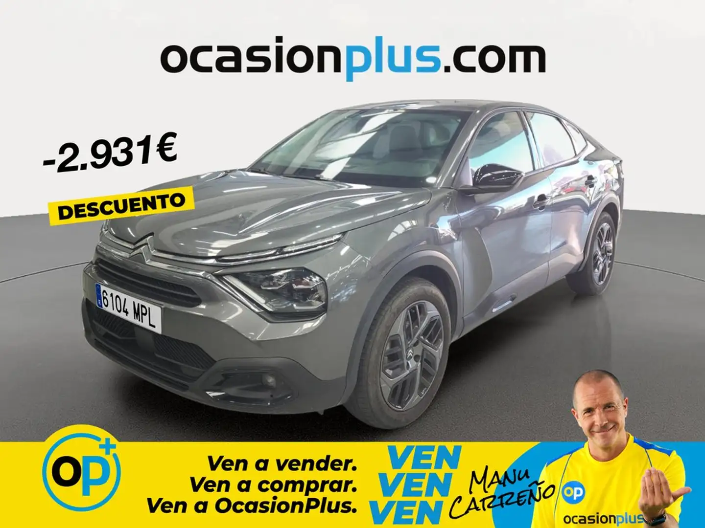 Citroen C4 X 1.2 PureTech Plus S&S EAT8 130 Gris - 1