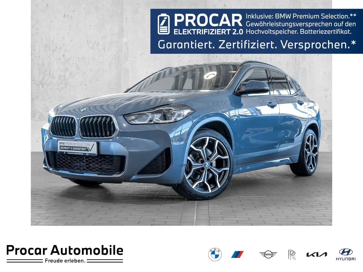 BMW X2 xDrive25e M-Sport HeadUp DAPlus LenkradHz Hifi Szary - 1