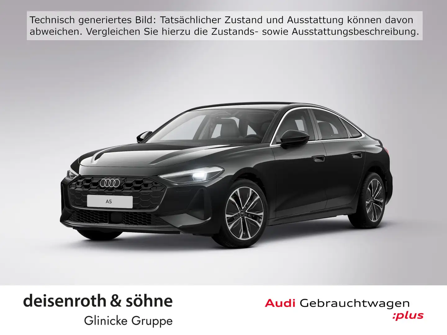 Audi A5 TFSI quattro Nav/Kam/ACC/18"/Assist Schwarz - 1