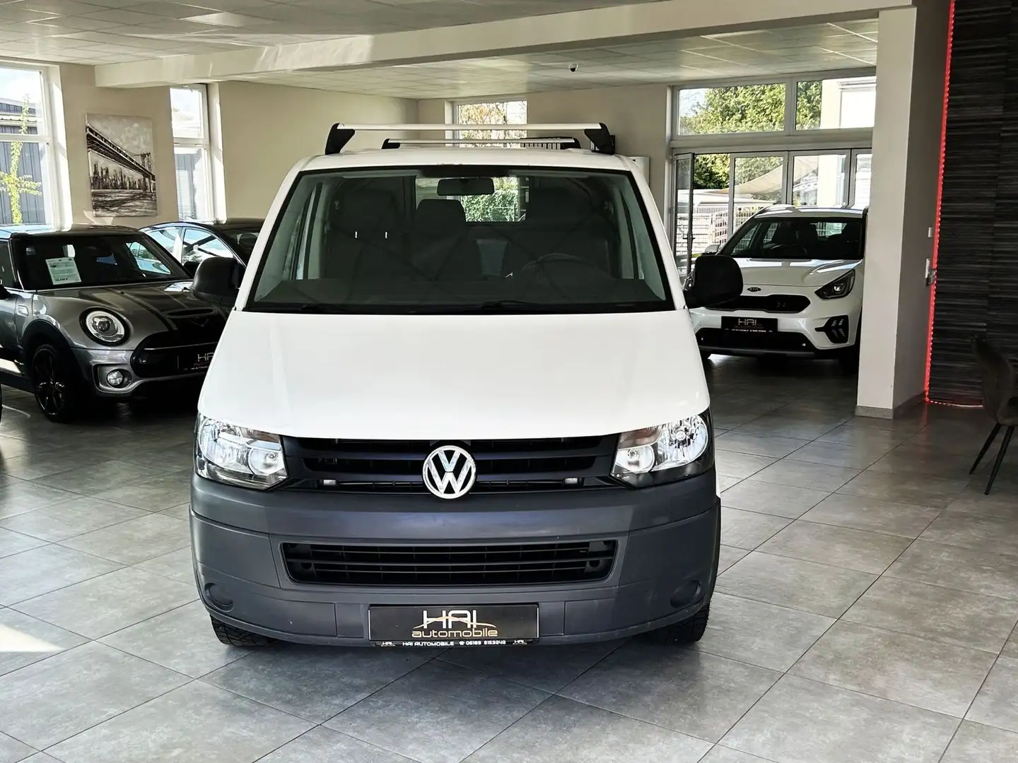 Volkswagen T5 lang 1Hand/Klima Weiß - 2