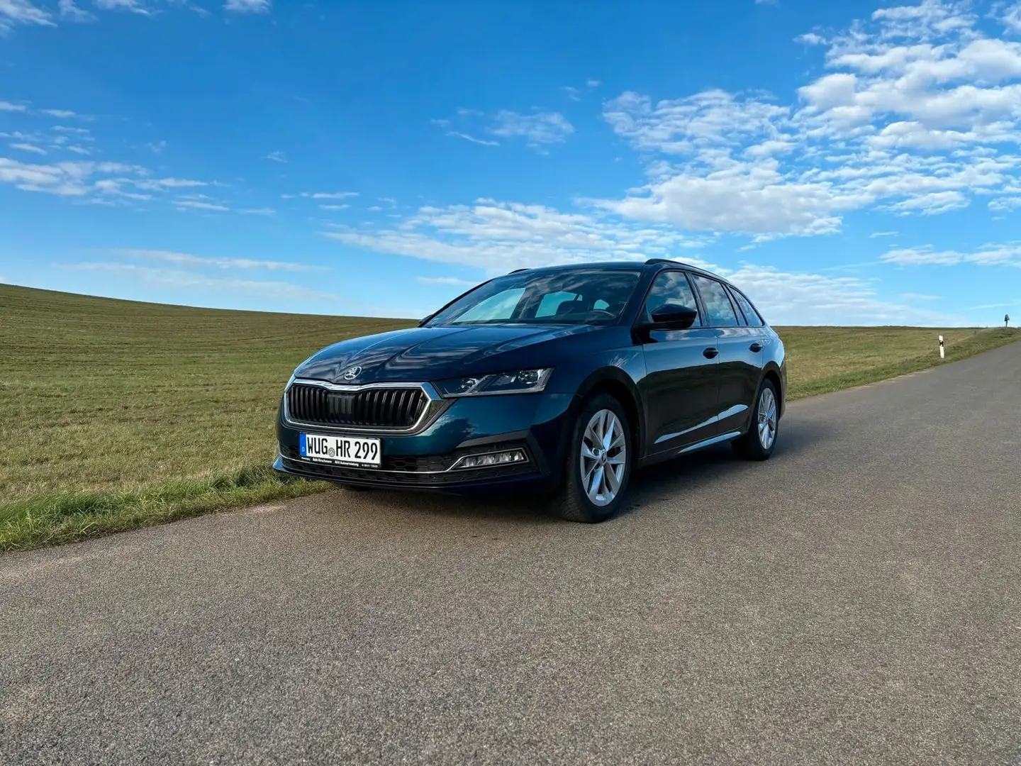 Skoda Octavia Combi Style Blau - 2