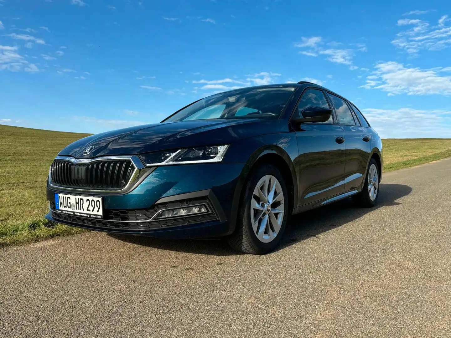 Skoda Octavia Combi Style Blau - 1