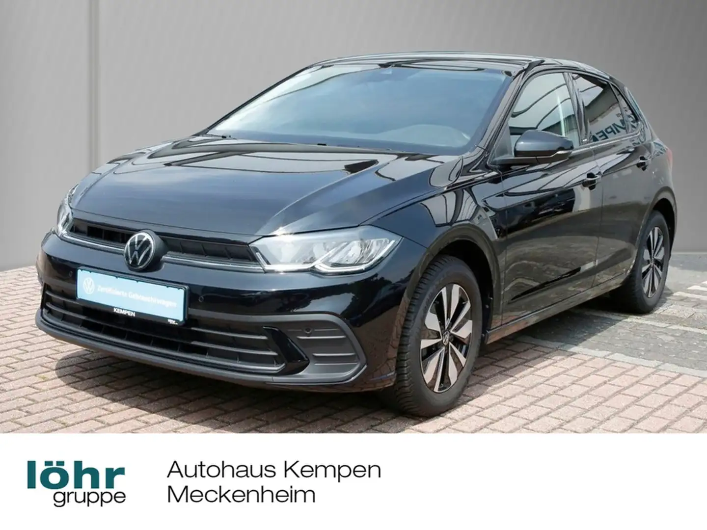 Volkswagen Polo VI 1.0 TSI Move 15"LM Navi+VC PDC LED Sitzheiz. Schwarz - 1