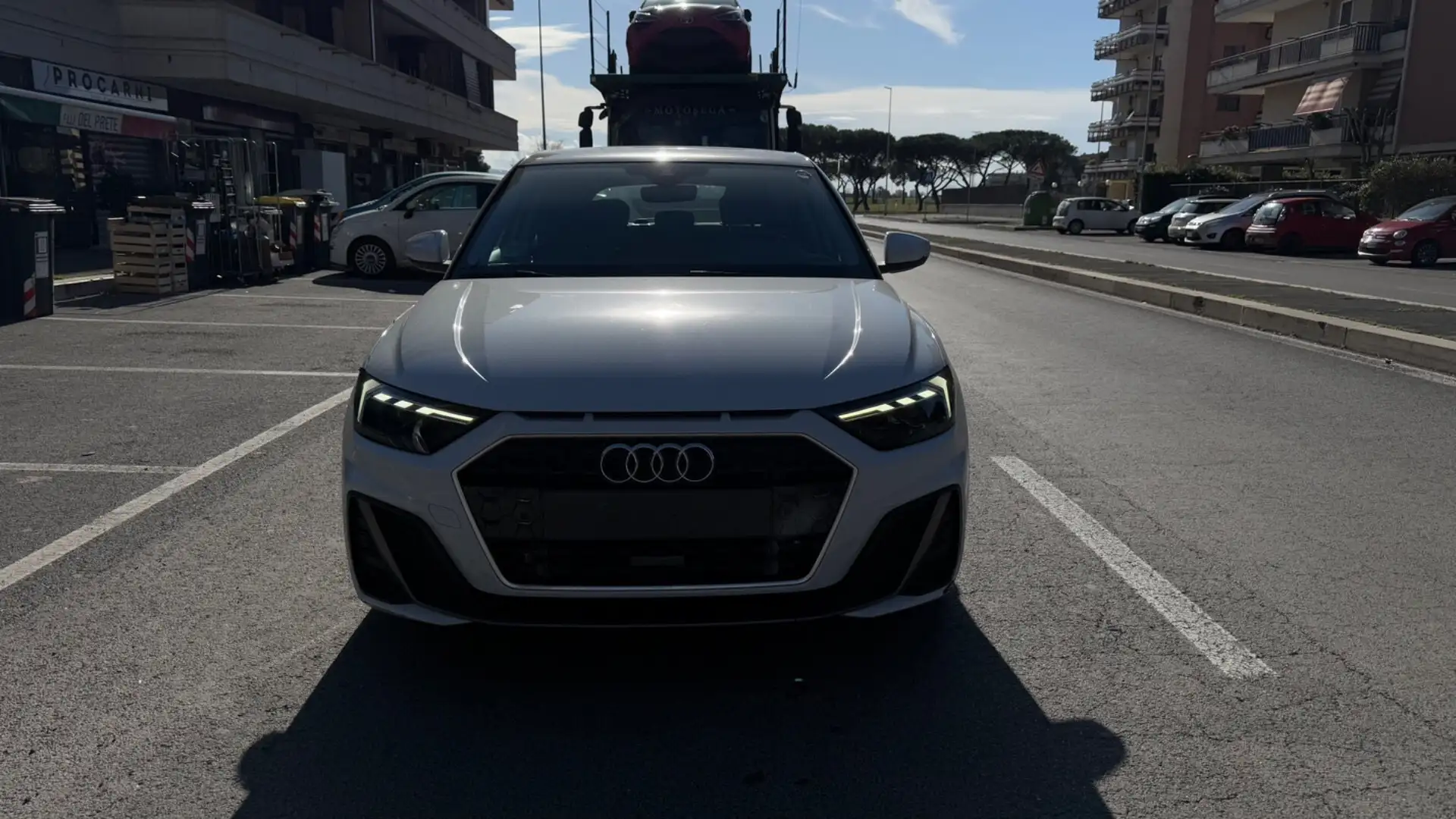 Audi A1 SPB 30 TFSI S tronic S line edition LED NAVI PDC C Weiß - 1