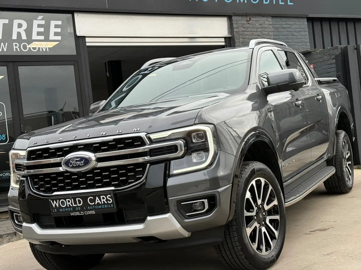 Ford Ranger 3.0D 4WD PLATINUM TVA*BTW CAM360 DISTRO B&O FULL Gris - 1