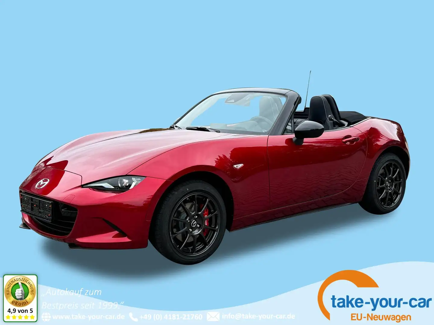 Mazda MX-5 Kazari NAPPA LEDER+BOSE+NAVI+KAMERA+MATRIX+SHZ+... - 1